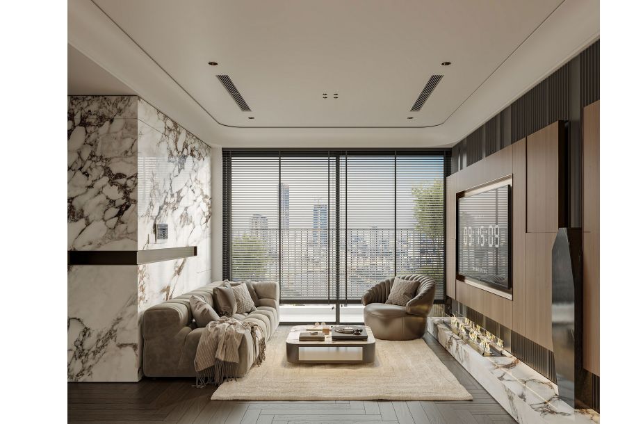 Mua chung cư 3 ngủ ban công hướng Nam hoàn thiện đẹp - Tầng trung Sunshine Continental Trần Bình